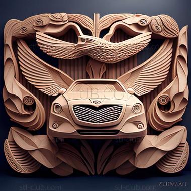 3D модель Hyundai Equus (STL)